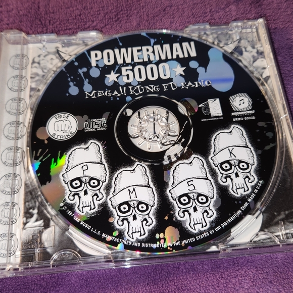 Powerman 5000 cd Mega!! Kung Fu Radio - Picture 4 of 5